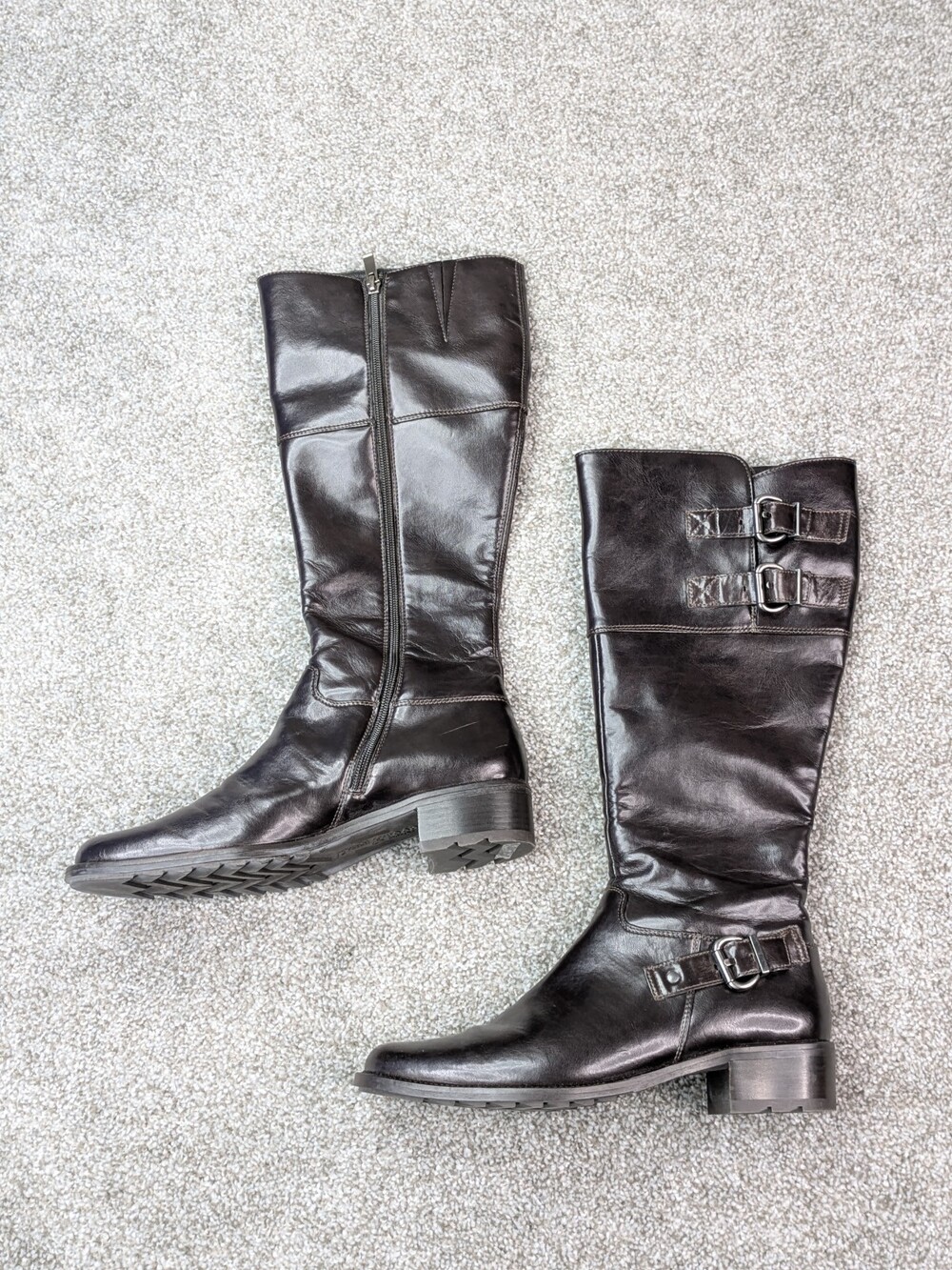 Paul Green Riding Boots Women US 9 UK 6.5 Tall English Dress Field AUSTRIA